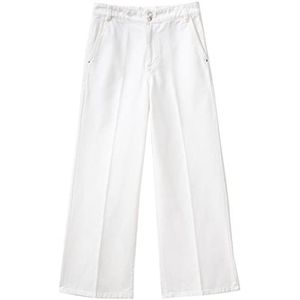 United Colors of Benetton dames jeans wit optisch 101, 42, optisch wit 101