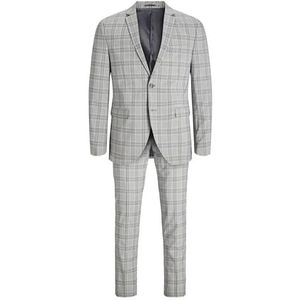 Jack & Jones Jprfranco Check Suit Sn kostuum voor heren, Griffin/Checks: super slim fit