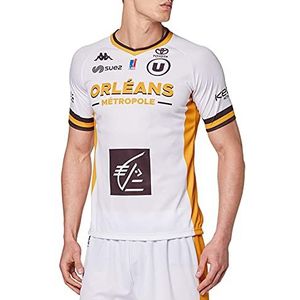 Orléans Loiret Orleans Officieel thuisshirt 2019-2020, uniseks basketbalshirt, Wit.