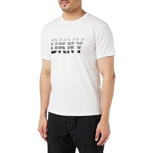 DKNY T-shirt voor heren, zwart, maat S, zwart.