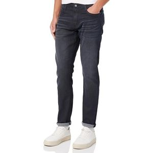 Only & Sons Slim jeans voor heren, denim, blauw, zwart, 28 W/30 L, Zwarte blauwe denim