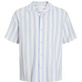 JACK & JONES Jprccmontana Resort Shirt S/S Sn Herenshirt met korte mouwen, Palaceblauw/pasvorm: losse pasvorm, XS