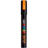 Faber-Castell uni-ball 182576 POSCA markeerstift met medium ronde punt, neon oranje