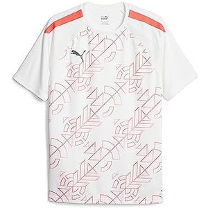 PUMA Teamliga Teamliga Football Homme Orchidée de Feu Blanc