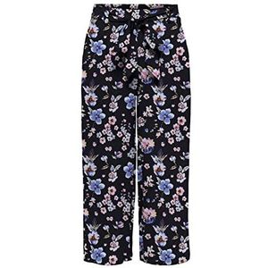 Only Onlnova Life Crop Palazzo Pant AOP Ptm damesbroek, Sky Captain, 36, Sky-kapitein