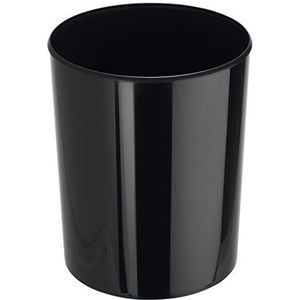 HAN 18130-13 Design prullenmand i-Line modern in luxe hoogglans look premium kwaliteit 13 liter zwart