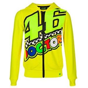 Valentino Rossi Collectie VR46 Classic, uniseks sweatshirt, geel, 6/7