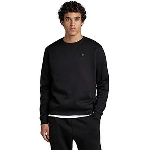 G-Star Raw Premium Core R Sw Ls heren Sweater, zwart (Dk Black C235-6484), S