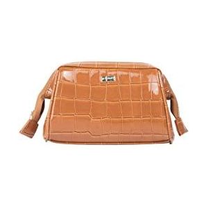 NAEMI 25925852-NA01 Trousse de toilette pour femme Camel Taille unique, camel, ONESIZE, Classique