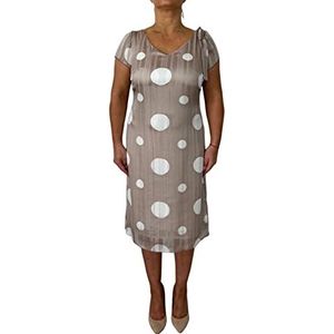 Aldona Robe pour femme, beige, 72 grande taille