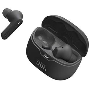 JBL Tune Beam, draadloze hoofdtelefoon met ruisonderdrukking, Bluetooth 5.3, batterijduur tot 48 uur, snel opladen, JBL puur basgeluid, zwart