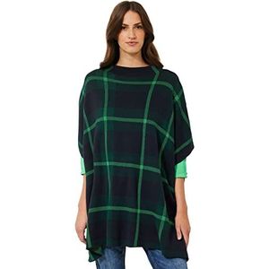 Cecil Poncho voor dames, Donkerblauw