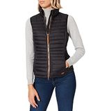 camel active dames 3602509E50 donsvest, Zwart, 46