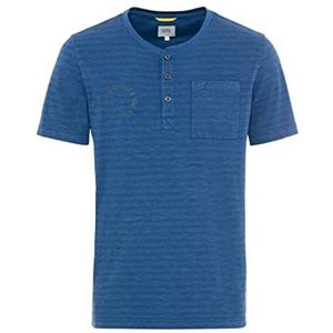 camel active T-shirt voor heren, indigo, maat M, Indigo