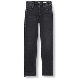 Replay Mauke Dames Straight Jeans donkergrijs (097) 31W / 30L, donkergrijs (097)