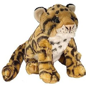 Wild Republic Pluche dier luipaard wolk pluche dier cuddlekins cadeau voor kinderen 30 cm