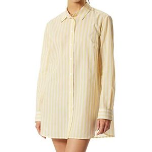 Schiesser Sleepshirt, 80 cm, nachthemd, geel, 44 dames, Geel.