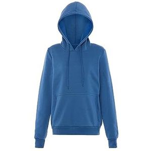 KIANNA Sweat-shirt à capuche, Bleu denim, L