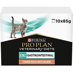 Purina ProPlan Veterinary Diets EN - GASTROINTESTINAL Kat Zalm 10 x 85 g
