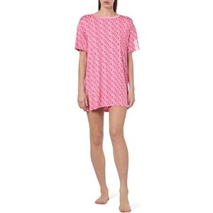 HUGO Unite_Nighty Robe de nuit imprimée pour femme, Ouvert Divers 966, XXL