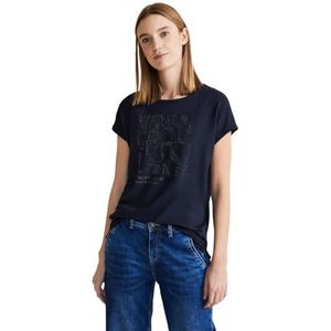 Street One A321039 T-shirt voor dames, Donkerblauw