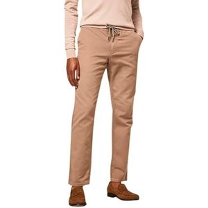 Hackett London chino broek heren mesh, Mushroom