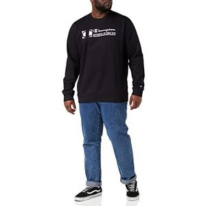 Champion Graphic Shop Authentic Yoga sweatshirt voor heren, zwart.