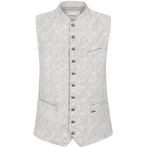 Bergfeuer Gilet traditionnel Elias, taupe, 50