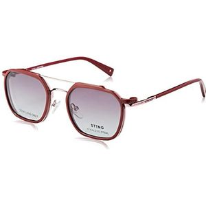 Sting Lunettes unisexe pour adultes, Or rose brillant, 51