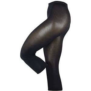 ESPRIT Katoenen capri-leggings voor dames, ademend, ondoorzichtig, effen, mat, zachte riem, zonder druk op de taille, perfecte pasvorm, glijdt niet weg om alleen of onder een jurk of rok te dragen, 1