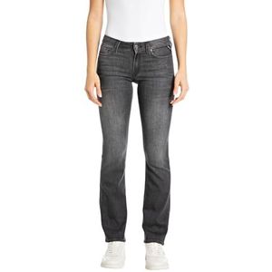 Replay Wh689 New Luz Power Stretch damesjeans, Donkergrijs 097