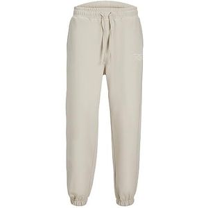 JACK & JONES Jpstbill Jjriley Sweat Pants Sn Aut Jeansshorts voor heren, Lichtbeige