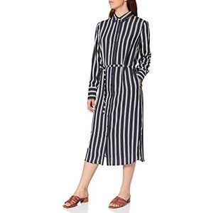 Comma CI Damesjurk, Blauw (Blue Pin Stripe 59j5)