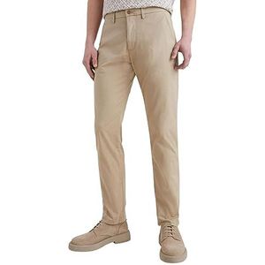 Tommy Hilfiger Core Denton 1985 Pima katoenen geweven broek voor heren, Batique Khaki