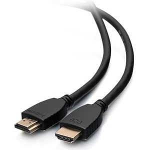 C2G 82005 High Speed HDMI-kabel met Ethernet 4K Ultra HD HDMI compatibel met UHD 2160P HD Video, 1080P, 3D, Ethernet, Smart TV en Xbox/PS4 gameconsoles, zwart