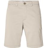 SELETED HOMME Slhslim-Miles Flex Noos Chino shorts voor heren, grijs, M, grijs.