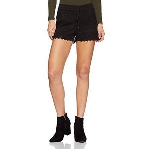 VERO MODA Vmhoney Lace Exp Damesshort, Zwart