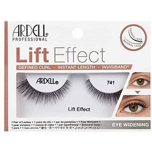 Ardell Natuurlijke wimpers onzichtbare rand, Lif Effect 741, Rich gedefinieerd, invisiband, 1 paar wimpers