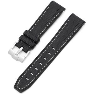Bracelet de rechange pour montre Omega x Swatch MoonSwatch MoonSwatch 20 mm en silicone souple pour montre Omega X Swatch Speedmaster, bracelet incurvé sans espace pour homme et femme, 20mm