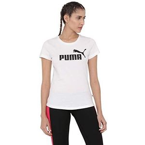 PUMA Ess Logo Tee (S) T-shirt voor dames (1 stuk)