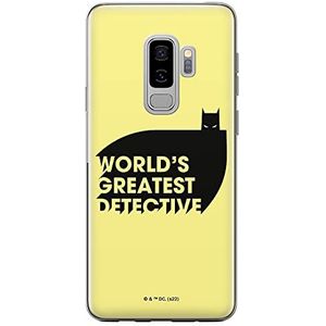 ERT GROUP étui de téléphone mobile pour Samsung S9 PLUS original et officiellement reconnu DC modèle Batman 051 adapté de manière optimale à la forme du téléphone portable, coque est en TPU