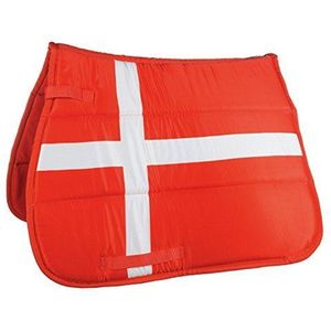 HKM Zadeltapijt - Flag Allover - Denemarken vlag - Dresure