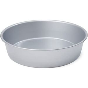 patisse 03591 Taartvorm, rond, taartvorm, vaste bodem, zilvergrijs, Ø 27 cm