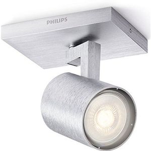 Philips myLiving Led-plafondlamp, 3,5 watt, inclusief lampen, metaal, aluminium, geïntegreerd 3,5 watt, 230 volt