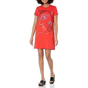 Desigual Damesjurk, rood, M, Rood