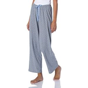 HUE Bedrukte pyjamabroek voor dames, Bella Blue/Mini Scribble
