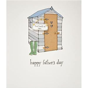 Vaderdagkaart – generieke kaart voor Vaderdag, met opschrift ""Happy Father's Day"" – blanco binnenkant voor je persoonlijke boodschap