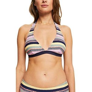 ESPRIT Antigua Beach Pad halterbikini voor dames, Marineblauw. 3.