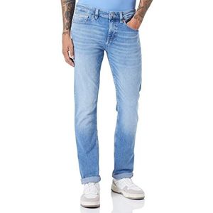 BOSS Delaware BC-L-C Comfort Slim Fit Jeans voor heren, van Italiaans stretch denim, turquoise/aqua