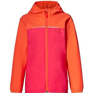 VAUDE Kids Turaco Jacket Ii Jacke Unisexe Enfants, Rose brillant/orange, 110-116